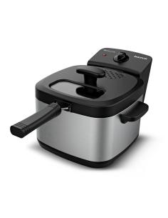 Taurus Fry Solution Sencillo 1,5 L Independiente 2000 W Freidora Negro, Acero inoxidable