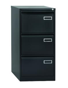 Archivador Bisley 3 cajones A4-folio 62cm antracita