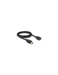 DeLOCK 80002 cable DisplayPort 2 m Negro