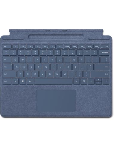 Microsoft Surface Pro Keyboard Azul Microsoft Cover port QWERTY Español