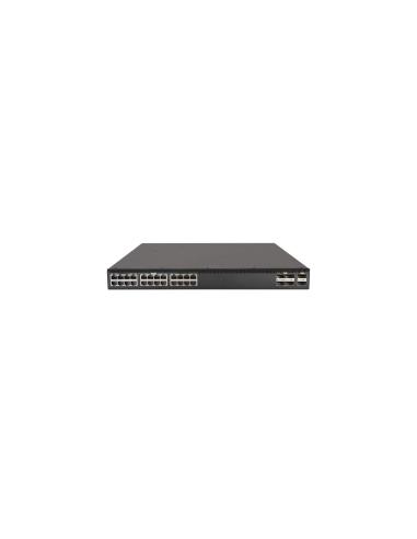 Hewlett Packard Enterprise FlexFabric 5710 24XGT 6QSFP+/2QSFP28 Gestionado L3 10G Ethernet (100/1000/10000) 1U Negro