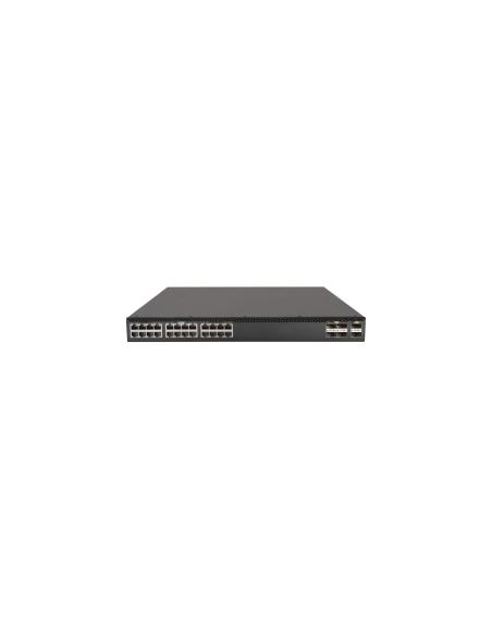 Hewlett Packard Enterprise FlexFabric 5710 24XGT 6QSFP+/2QSFP28 Gestionado L3 10G Ethernet (100/1000/10000) 1U Negro