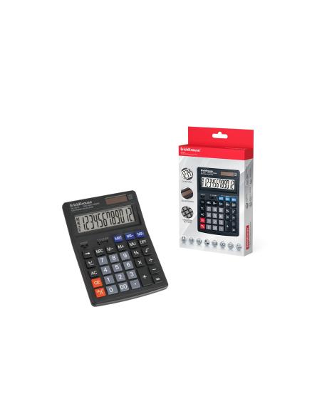 ErichKrause DC-4512 calculadora Escritorio Calculadora básica Negro