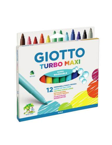 Giotto 8000825075100 rotulador para colorear Multicolor 12 pieza(s)