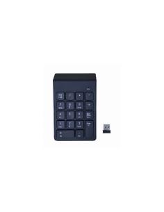 Gembird KPD-W-02 teclado numérico Portátil/PC Bluetooth Negro