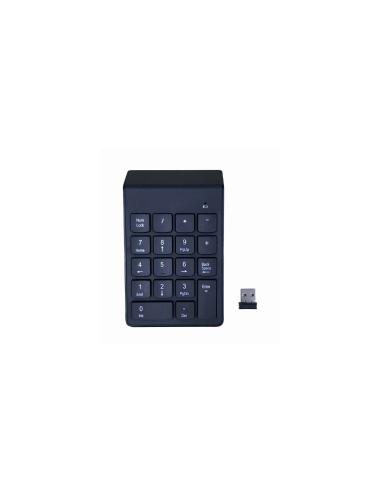 Gembird KPD-W-02 teclado numérico Portátil/PC Bluetooth Negro
