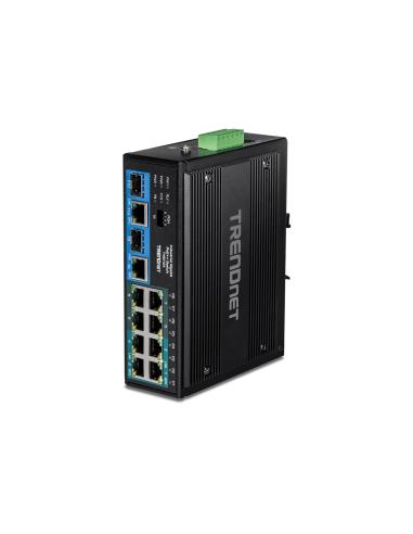 Trendnet TI-BG104 switch No administrado Gigabit Ethernet (10/100/1000) EnergÍ­a sobre Ethernet (PoE) Negro