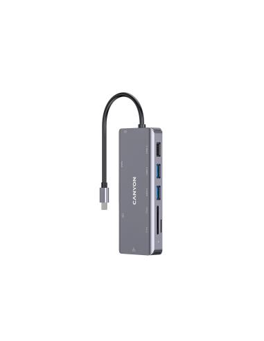 Canyon DS-11 USB 3.2 Gen 1 (3.1 Gen 1) Type-C 5000 Mbit/s Gris