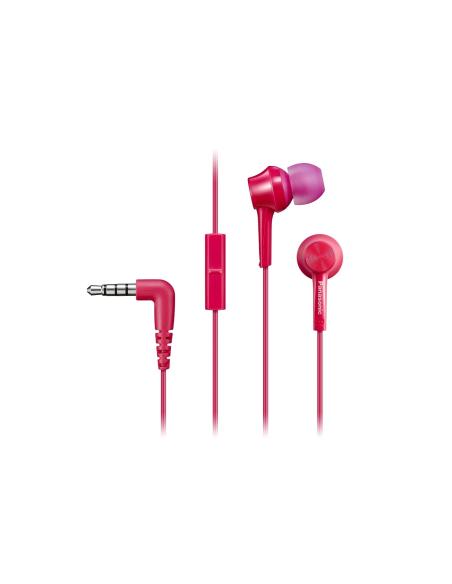 Panasonic RPTCM105EP auricular y casco Auriculares Alámbrico Dentro de oÍ­do Llamadas/Música Rosa