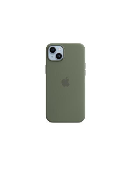 Apple Funda de silicona con MagSafe para el iPhone 14 Plus - Verde oliva