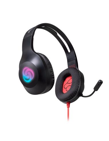 FR-TEC FT2020 auricular y casco Auriculares Alámbrico Diadema Juego Negro