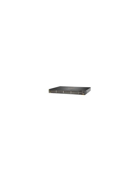 Aruba 6200F 48G Class4 PoE 4SFP+ 370W Gestionado L3 Gigabit Ethernet (10/100/1000) EnergÍ­a sobre Ethernet (PoE) 1U Negro