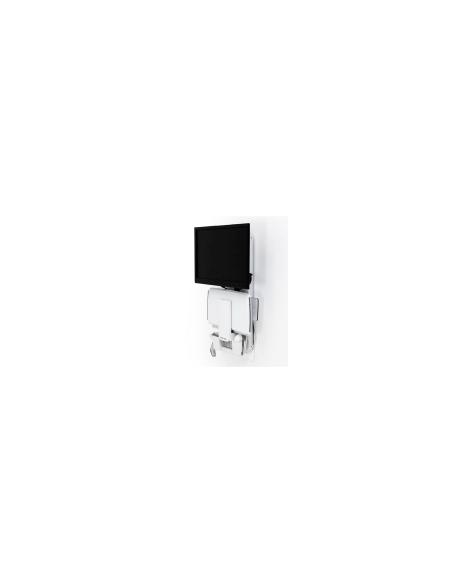 Ergotron 61-080-062 soporte para monitor Blanco Pared