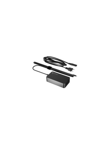 NATEC Grayling USB-C 45W adaptador e inversor de corriente Universal Negro