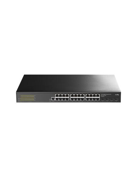 Cudy GS2024S2 switch Gestionado L2/L3 Gigabit Ethernet (10/100/1000) 1U Negro