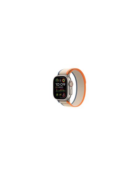 Apple MT5W3ZM/A Accesorios para dispositivos vestibles inteligentes Grupo de rock Beige, Naranja Nylon, Poliéster reciclado, Tit