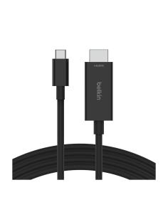 Belkin AVC012bt2MBK 2 m USB Tipo C HDMI Negro