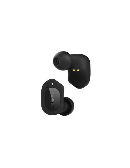 Belkin SOUNDFORM Play Auriculares Inalámbrico Dentro de oÍ­do Llamadas/Música USB Tipo C Bluetooth Negro