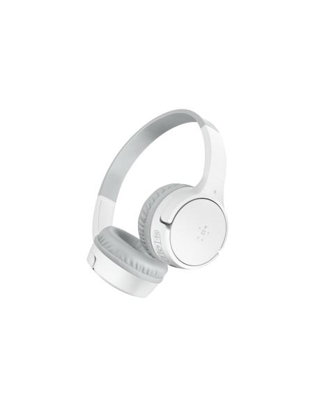 Belkin SOUNDFORM Mini Auriculares Inalámbrico y alámbrico Diadema Música MicroUSB Bluetooth Blanco