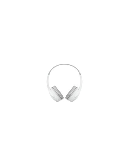 Belkin SOUNDFORM Mini Auriculares Inalámbrico y alámbrico Diadema Música MicroUSB Bluetooth Blanco