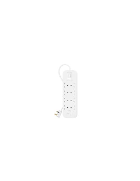 Belkin Connect Blanco 8 salidas AC 2 m