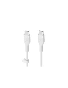 Belkin BOOSTâ??CHARGE Flex cable USB 3 m USB 2.0 USB C Blanco