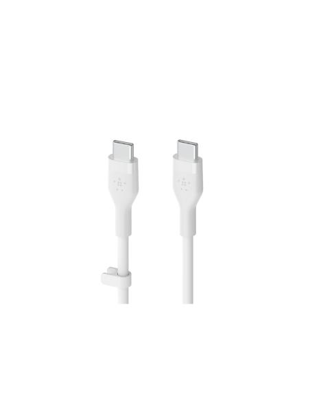 Belkin BOOSTâ??CHARGE Flex cable USB 3 m USB 2.0 USB C Blanco