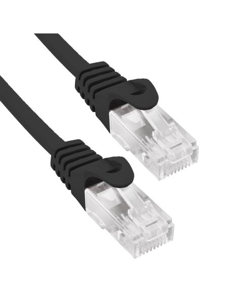 Phasak Cable de Red Cat.6 UTP Solido CCA Cat.6 UTP Negro 30M