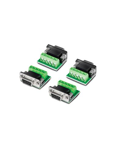 Trendnet TI-S400 cambiador de género para cable Verde, Gris