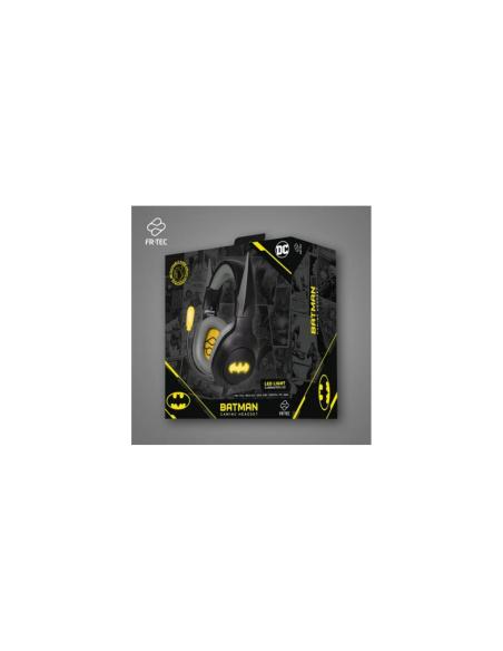 FR-TEC DC BATMAN Auriculares Gaming Negros