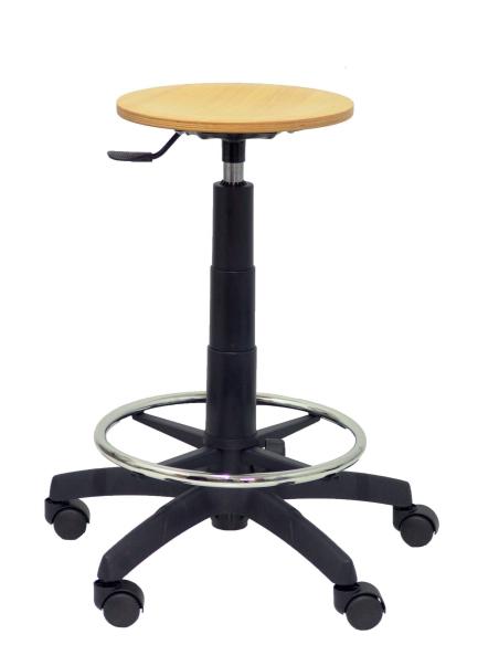 Piqueras y Crespo Taburete Tolosa madera.