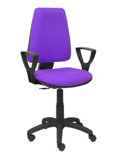 Piqueras y Crespo Silla Elche CP bali lila brazos fijos