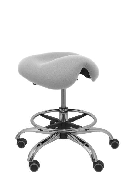 Piqueras y Crespo Taburete Alatoz bali gris claro.