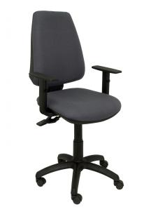Piqueras y Crespo Silla Elche S bali color gris oscuro brazos regulables