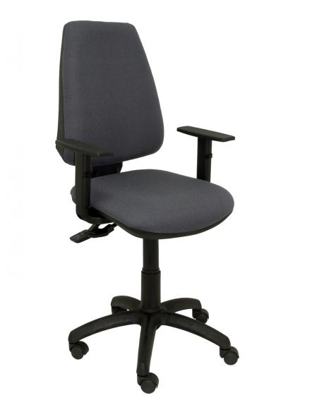 Piqueras y Crespo Silla Elche S bali color gris oscuro brazos regulables