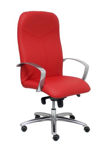 Piqueras y Crespo Sillon Caudete similpiel rojo