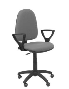 Piqueras y Crespo Silla Ayna bali gris brazos fijos ruedas de parque