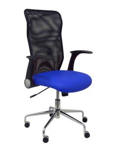 Piqueras y Crespo Silla Minaya similpiel azul