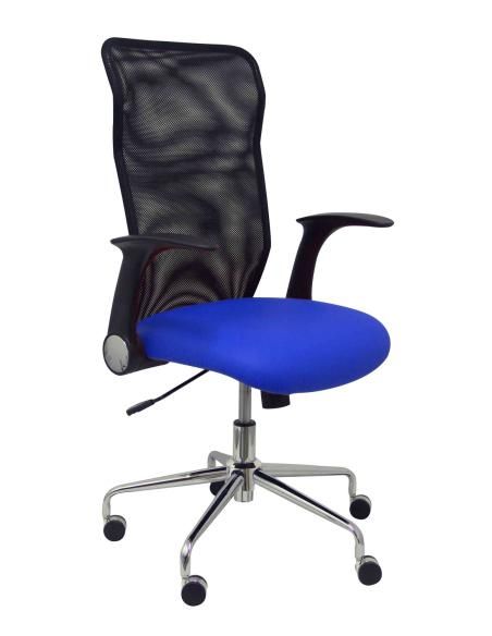 Piqueras y Crespo Silla Minaya similpiel azul