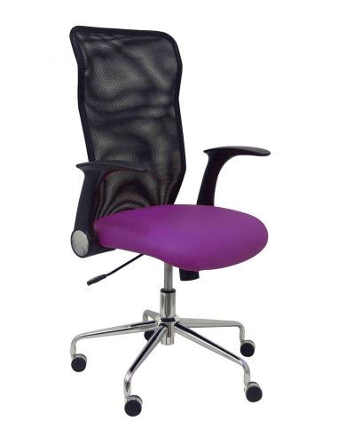 Piqueras y Crespo Silla Minaya similpiel morado