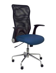 Piqueras y Crespo Silla Minaya similpiel azul marino