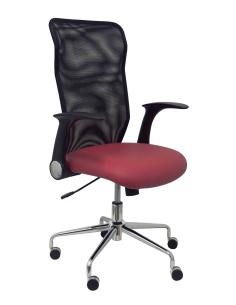 Piqueras y Crespo Silla Minaya similpiel granate