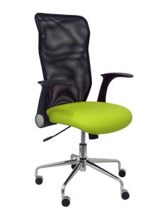 Piqueras y Crespo Silla Minaya similpiel pistacho