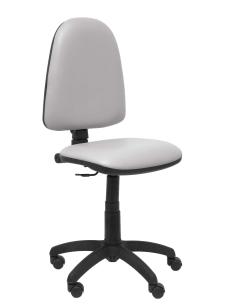 Piqueras y Crespo Silla Ayna similpiel gris claro