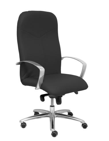 Piqueras y Crespo Sillon Caudete similpiel negro