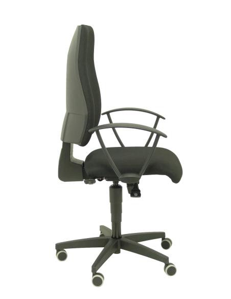 Piqueras y Crespo Silla Leganiel sincro tela negro brazos fijos