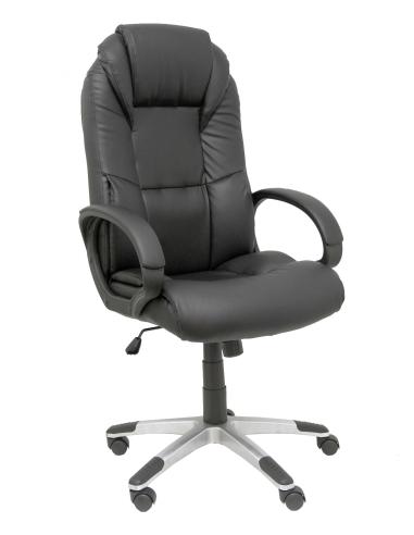 Piqueras y Crespo Sillon Argamason similpiel negro