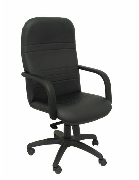 Piqueras y Crespo Sillon Letur similpiel negro