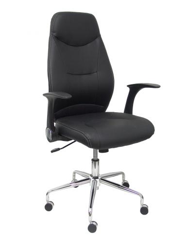 Piqueras y Crespo Silla Odrea similpiel negro