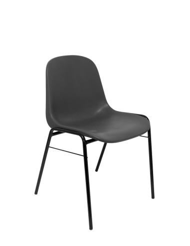 Piqueras y Crespo Pack 2 sillas Beta gris